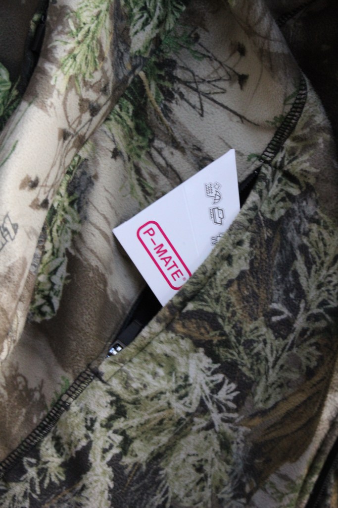 The foldable P-Mate slips easily into a pocket.